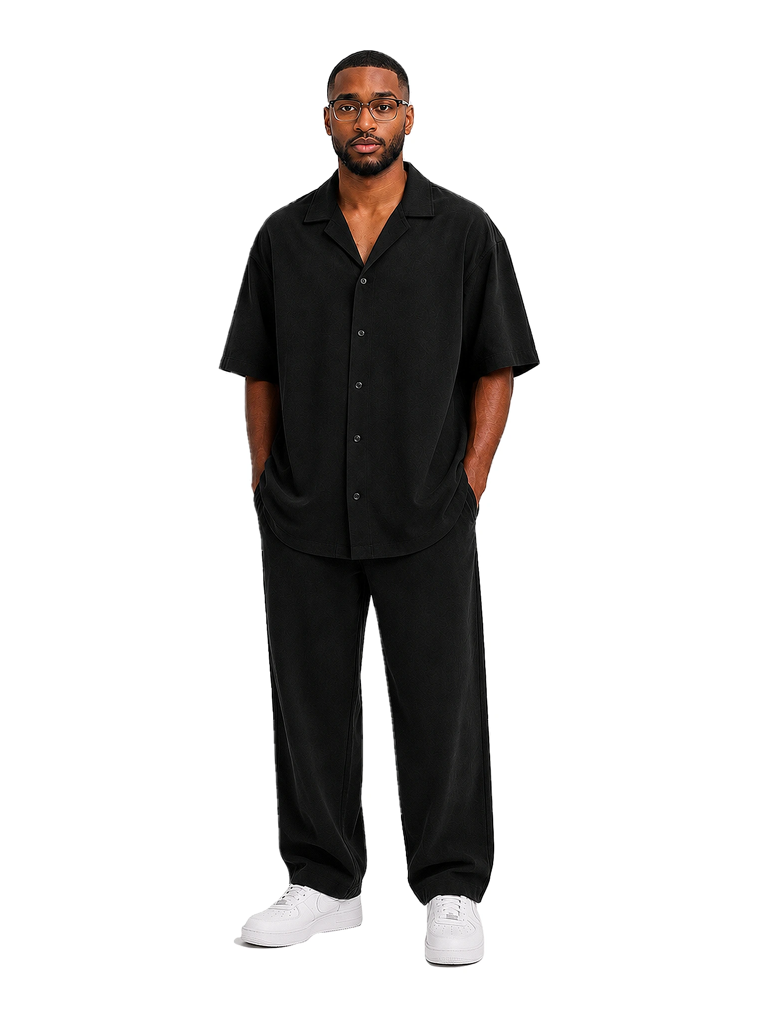 AURA Conjunto de Gola Cubana detalhe 1