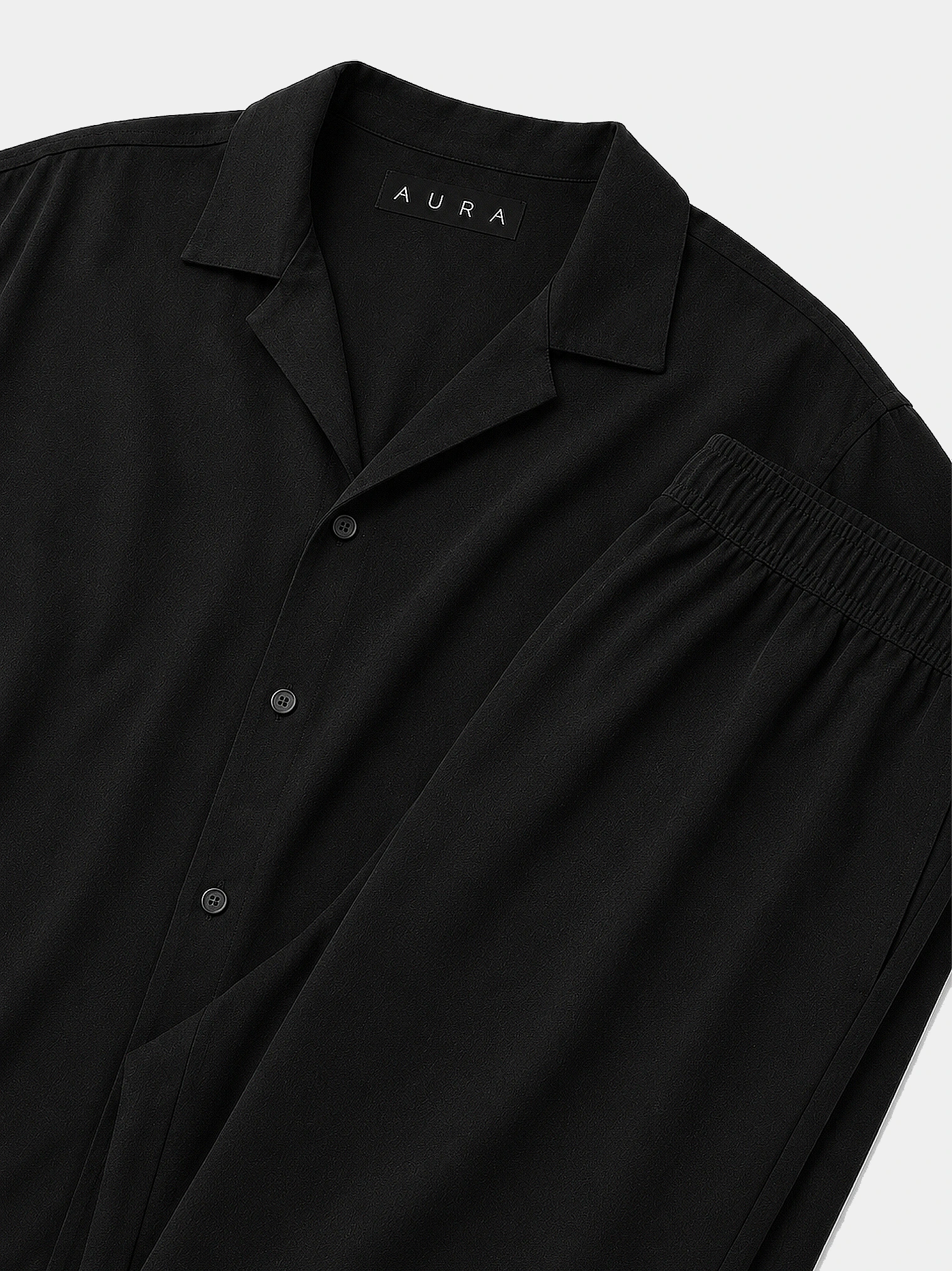 AURA Conjunto de Gola Cubana detalhe 3